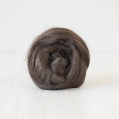 Viscose Top-Beaver. Great for use in needle or wet felting. Felting Supplies and Accessories