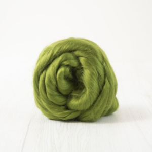 Viscose Top-Ivy. Great for use in needle or wet felting. Felting Supplies and Accessories