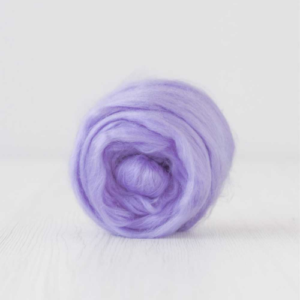 Viscose Top-Lavender. Great for use in needle or wet felting. Felting Supplies and Accessories