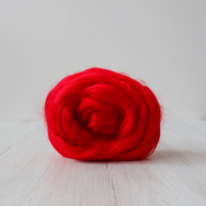 Viscose Top-Lollipop. Great for use in needle or wet felting. Felting Supplies and Accessories