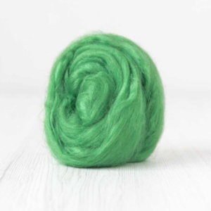 Viscose Top-Meadow. Great for use in needle or wet felting. Felting Supplies and Accessories