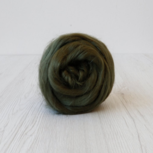 Viscose Top-Moss. Great for use in needle or wet felting. Felting Supplies and Accessories
