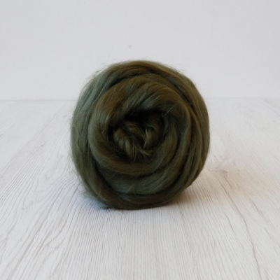 Viscose Top-Moss. Great for use in needle or wet felting. Felting Supplies and Accessories