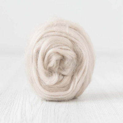 Viscose Top-Sand. Great for use in needle or wet felting. Felting Supplies and Accessories