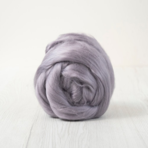 Viscose Top-Sea Mist. Great for use in needle or wet felting. Felting Supplies and Accessories
