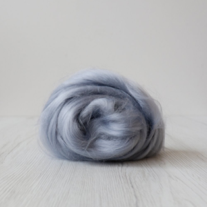 Viscose Top-Shabby Grey. Great for use in needle or wet felting. Felting Supplies and Accessories