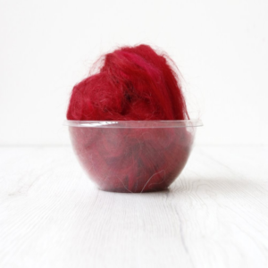 Wool Waste - Bordeaux