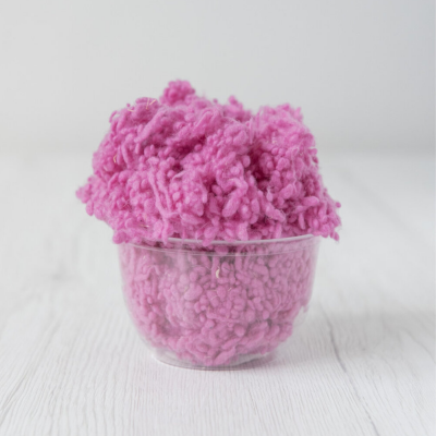 Merino Wool Nepps - Cyclamen