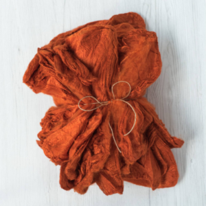 Silk Hankies - Pumpkin