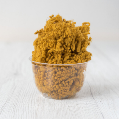 Merino Wool Nepps - Saffron