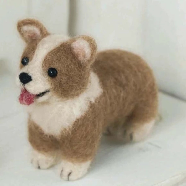 H441-303 Corgi Dog Felting Kit